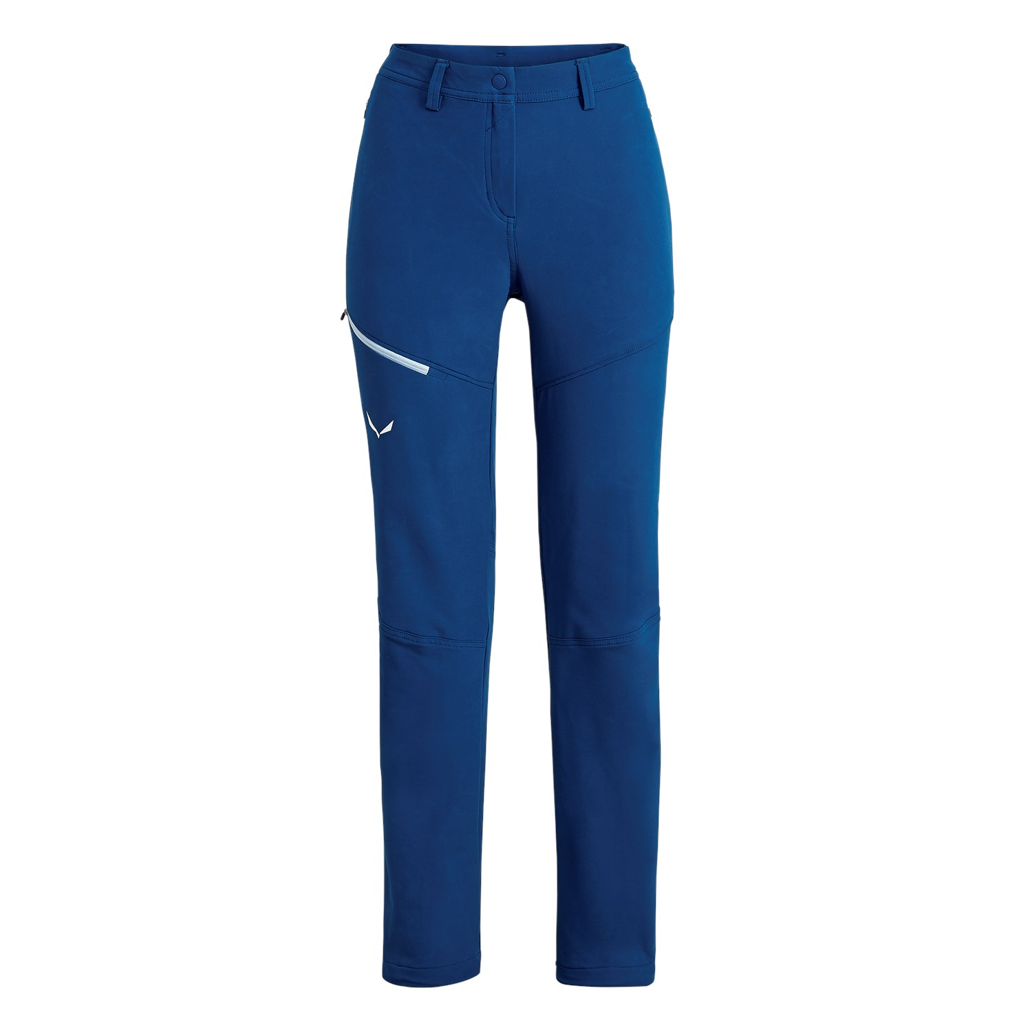 Pantalones Softshell Mujer Chile - Salewa Puez Dolomitic Durastretch - Azules/Azul Marino - OQJX-902